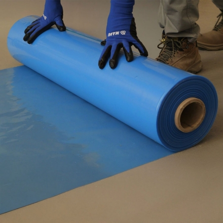 Film in LDPE per massetti con funzione desolidarizzante e barriera al vapore MAPEFOIL VB 120 Mapei -2