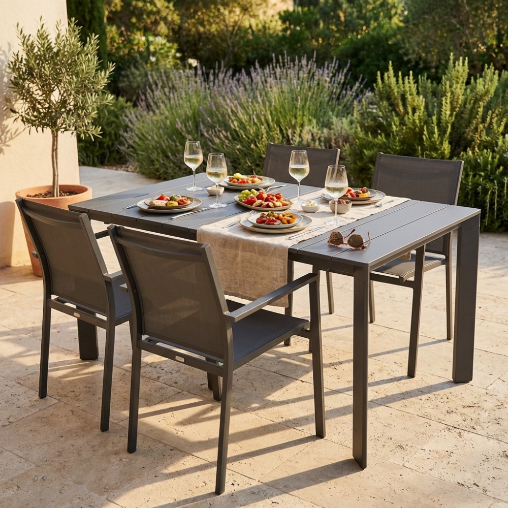 TAVOLO SACRAMENTO 165/215 X 85EDENYA