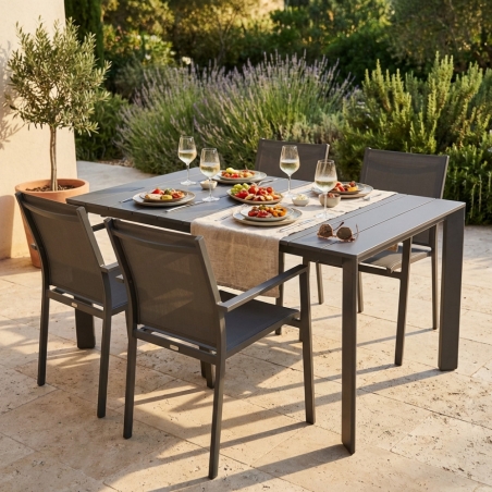 TAVOLO SACRAMENTO 165/215 X 85EDENYA
