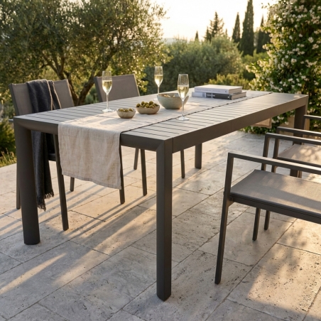 Tavolo Houston 225/300x100 - Taupe