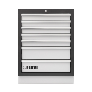 Cassettiera a 7 cassetti A007/17 Fervi 750x520x980 h mm