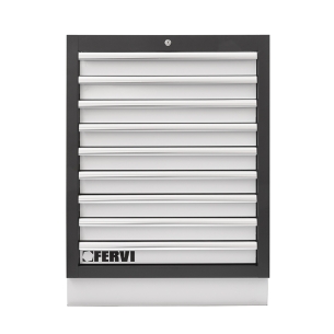 Cassettiera a 9 cassetti A007/20 Fervi 750x520x980 h mm