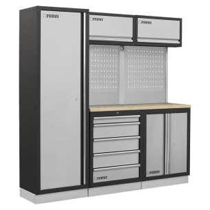 Arredamento modulare per officina A007C Fervi