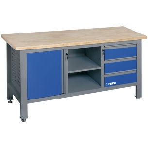 Banco da lavoro in kit di montaggio B009/A2 Fervi 1760x675x680 h mm