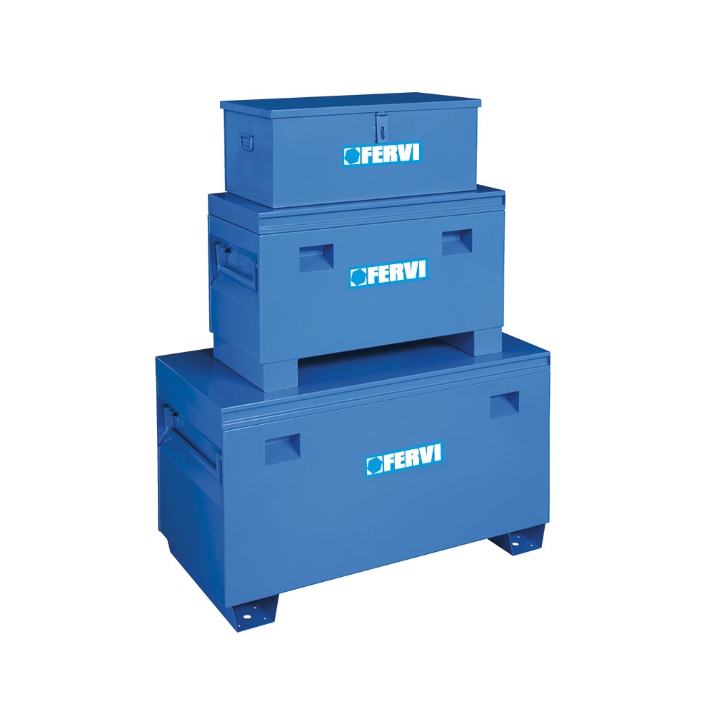 Baule in acciaio 0363 Fervi 1230x640x710 h mm