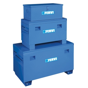 Baule in acciaio 0363/30 Fervi 780x460x325 h mm