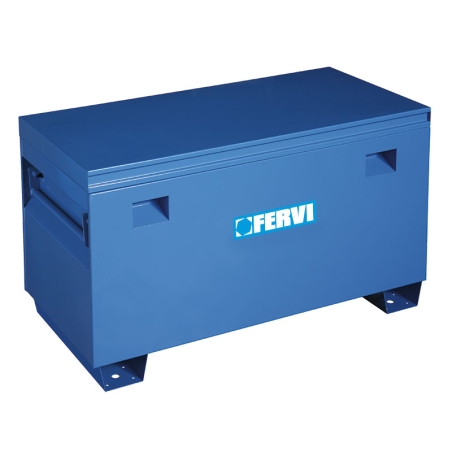 Baule in acciaio 0363/48 Fervi 1230x640x730 h mm