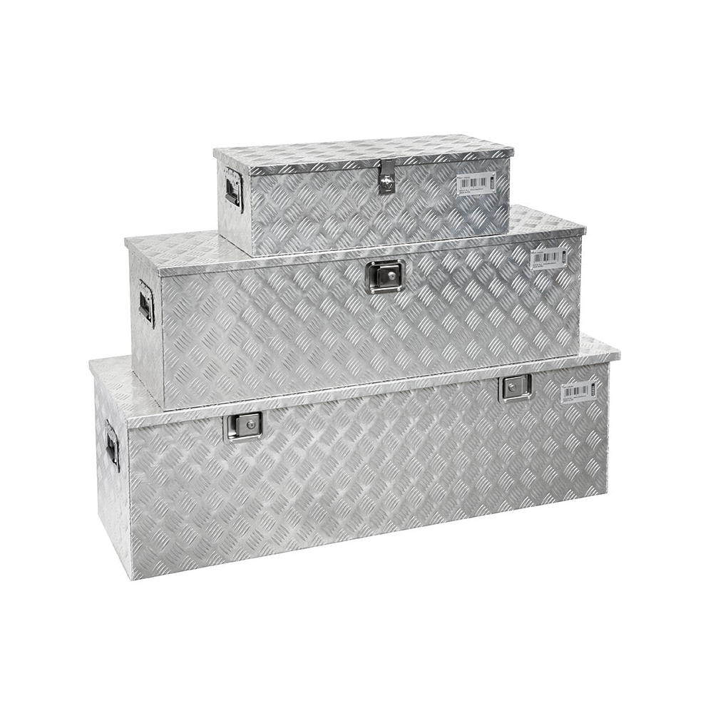 Bauli in alluminio 0382 Fervi 1470x550x480 h mm