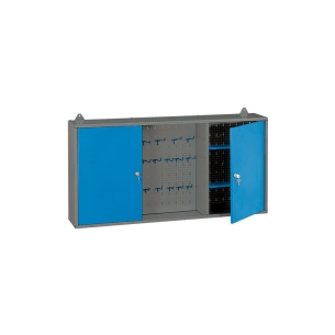 Armadietto da parete in kit di montaggio P009 Fervi 1280x440x90 h mm