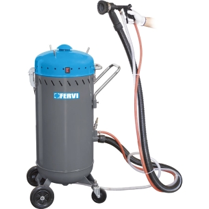 Sabbiatrice per esterno con aspiratore 0462 Fervi 1030x475x530 h mm