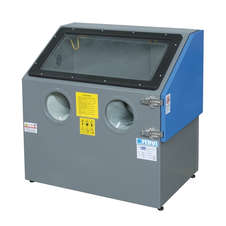 Sabbiatrice da banco 0487 Fervi 770x500x730 h mm