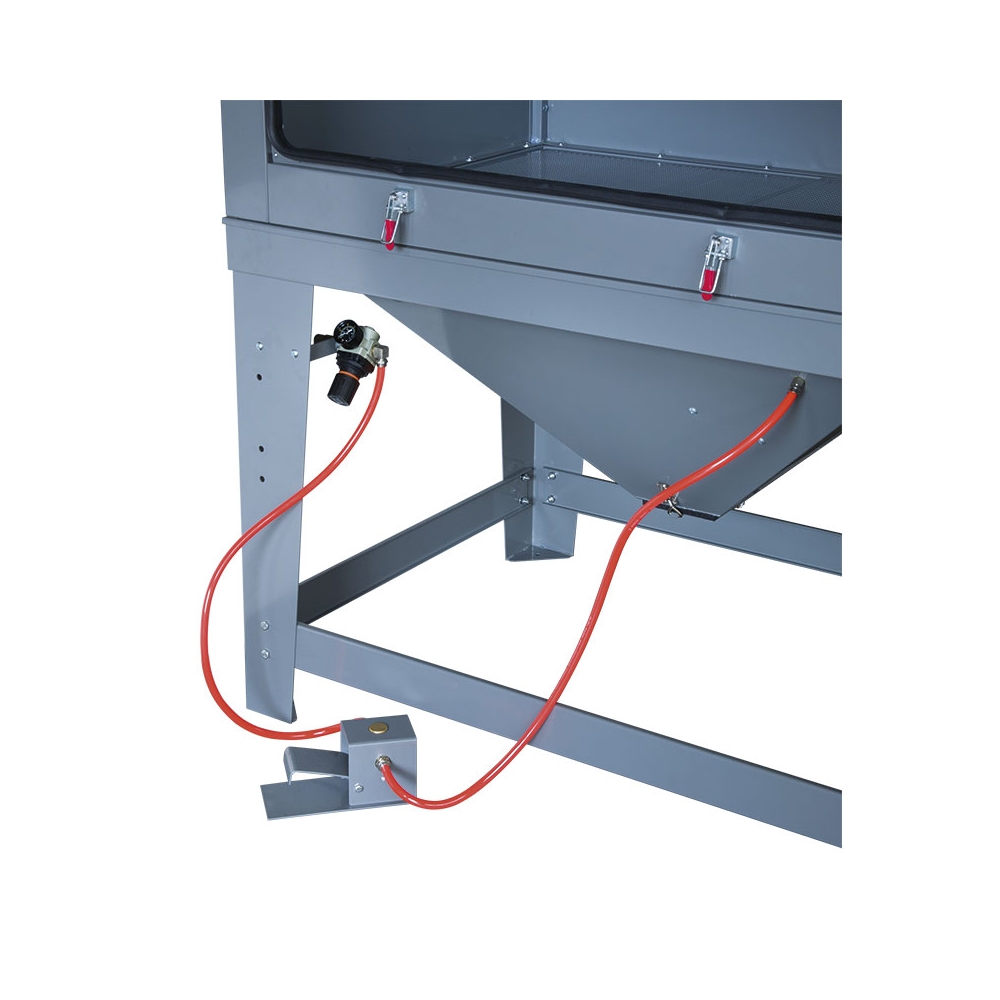 Sabbiatrice con aspiratore 0601 Fervi 1340x970x1080 h mm