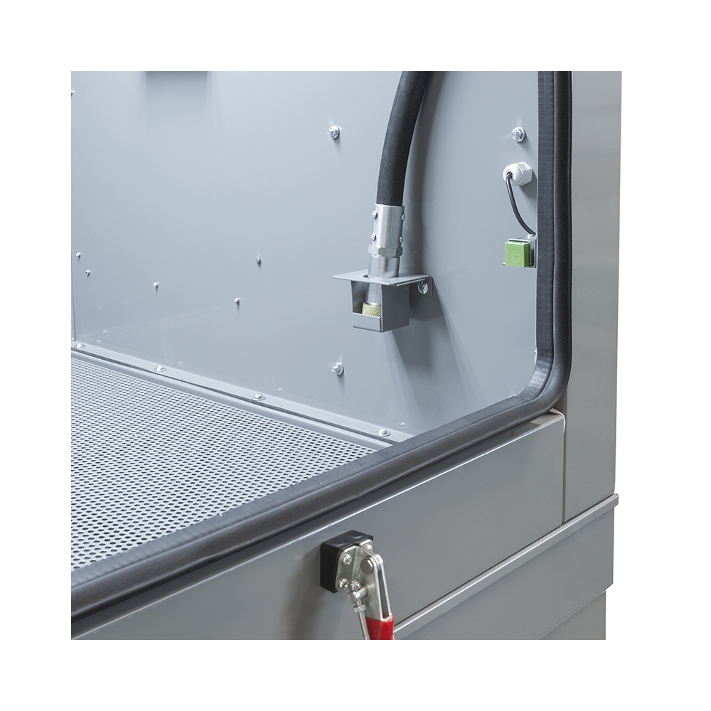 Sabbiatrice a pressione con ciclone esterno 0615 Fervi 1340x970x1080 h mm