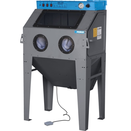 Sabbiatrice con aspiratore 0878 Fervi 1310x1020x770h mm