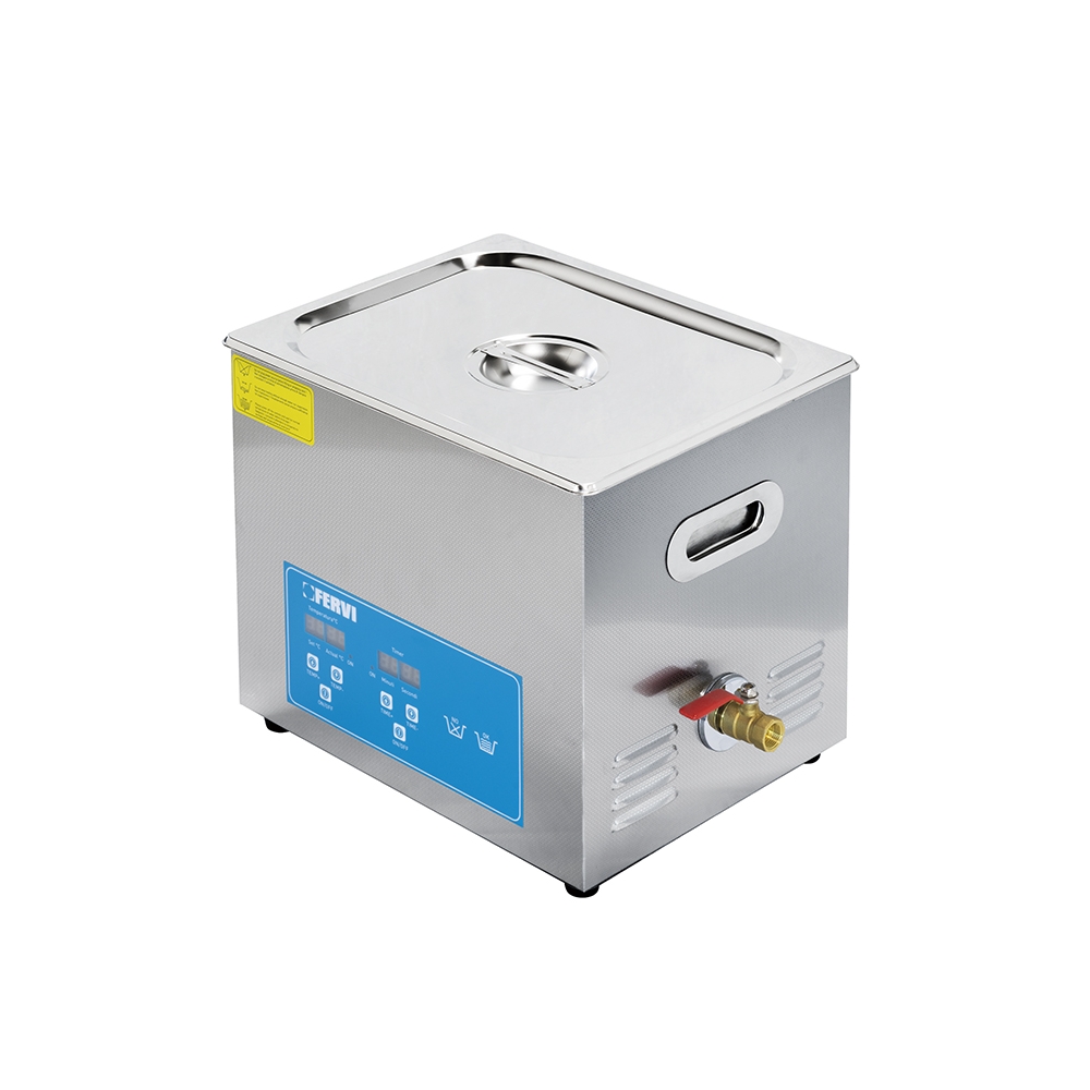 Lavapezzi a ultrasuoni UC01/100 Fervi 430x350x365 h mm