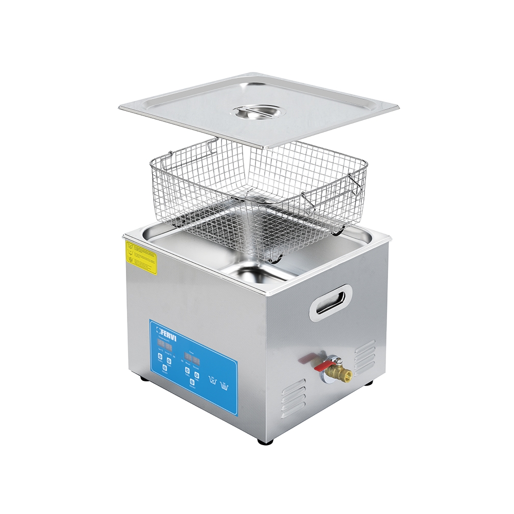 Lavapezzi a ultrasuoni UC01/150 Fervi 460x400x370 h mm
