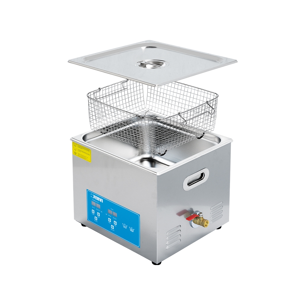 Lavapezzi a ultrasuoni UC01/300 Fervi 670x430x420h mm
