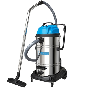 Aspirapolvere aspiraliquidi 60 Lt con 2 motori A040/602 Fervi