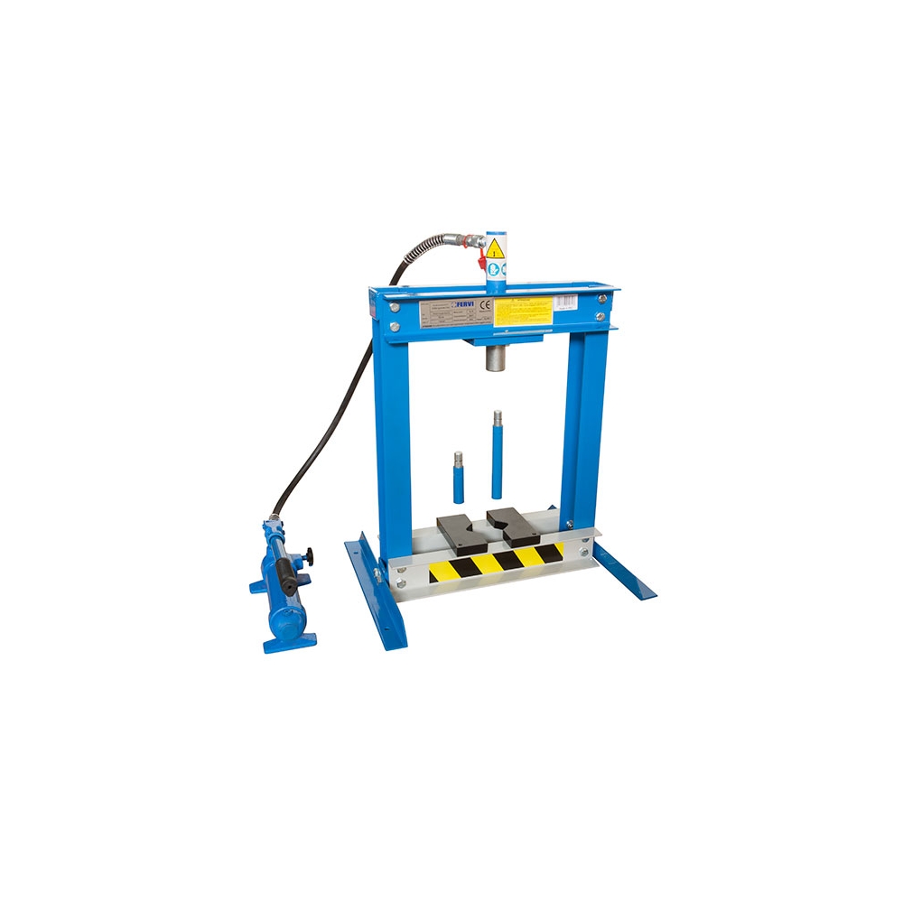 Pressa manuale idraulica P001/04 Fervi 660x240x250 h mm