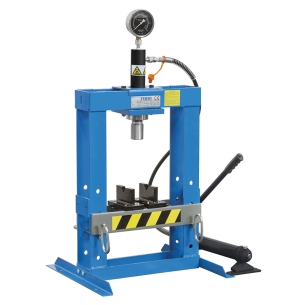 Pressa manuale idraulica P001/10 Fervi 765x535x155 h mm