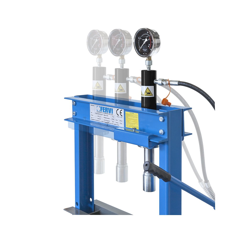 Pressa manuale idraulica P001/12 Fervi 1320x230x230 h mm