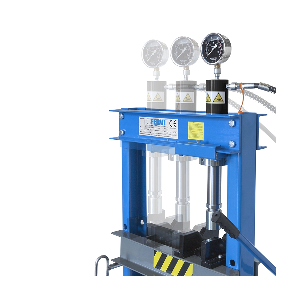 Pressa manuale idraulica P001/20 Fervi 1640x270x220 h mm