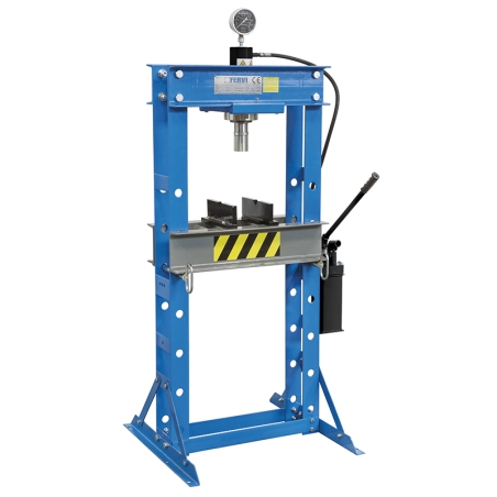 Pressa manuale idraulica P001/30 Fervi 1690x380x250 h mm