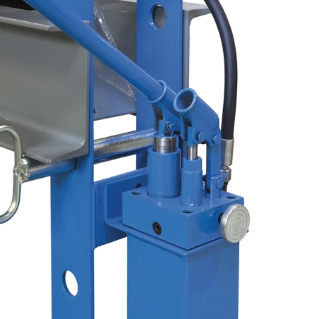 Pressa manuale idraulica P001/30 Fervi 1690x380x250 h mm