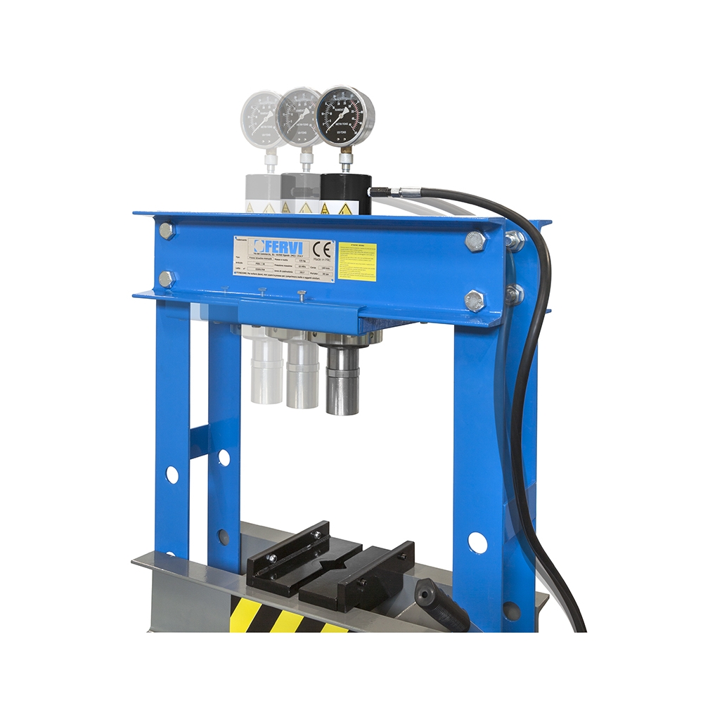 Pressa manuale idraulica P001/30 Fervi 1690x380x250 h mm