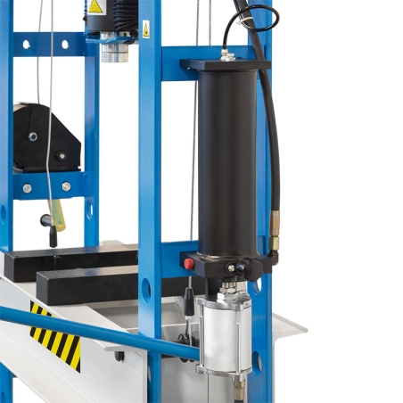 Pressa idraulica manuale e pneumatica P001/45 Fervi 1040x390x1900 h mm