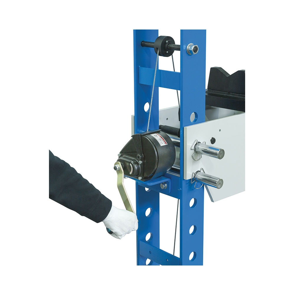 Pressa idraulica manuale e pneumatica P001/75 Fervi 1100x340x2090 h mm