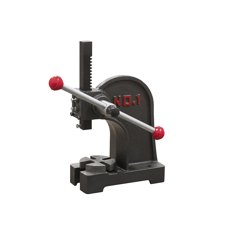 Pressa manuale a cremagliera P022/10 Fervi 290x220x330 h mm