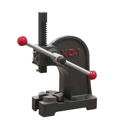 Pressa manuale a cremagliera P022/10 Fervi 290x220x330 h mm