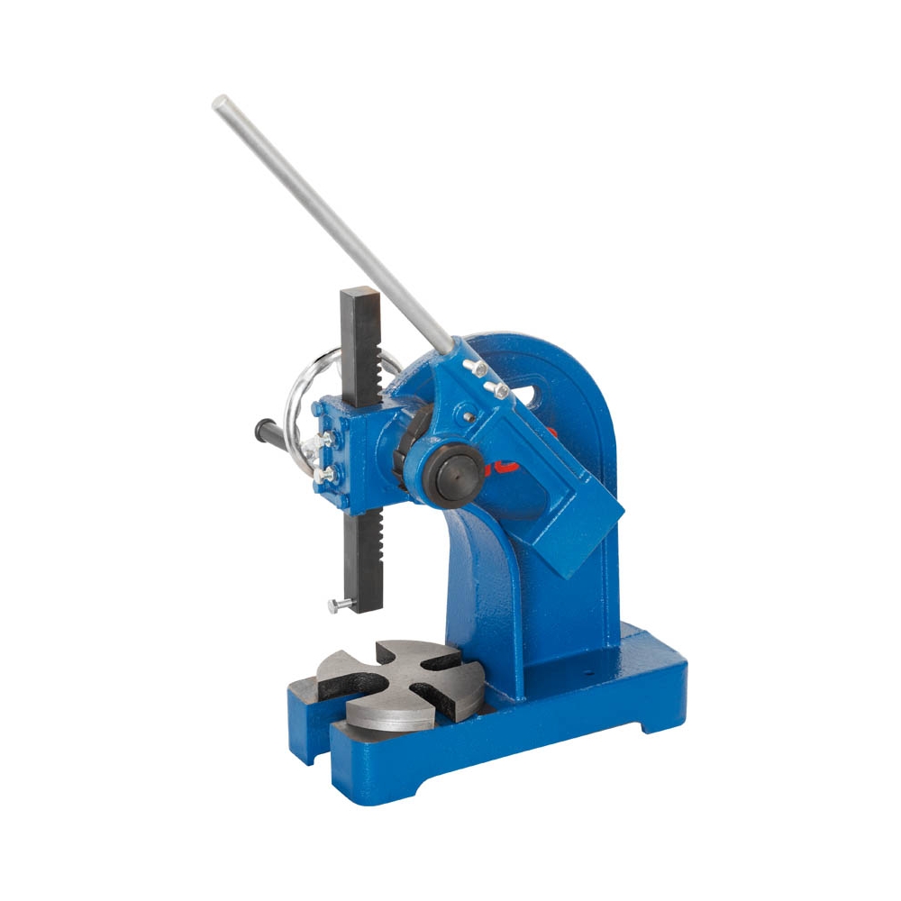 Pressa manuale a cremagliera P029/2 Fervi 450x180x470 h mm