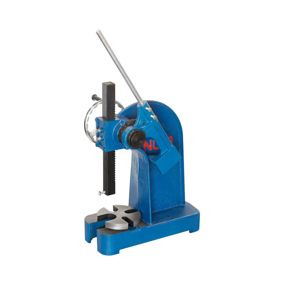 Pressa manuale a cremagliera P029/3 Fervi 540x340x660 h mm