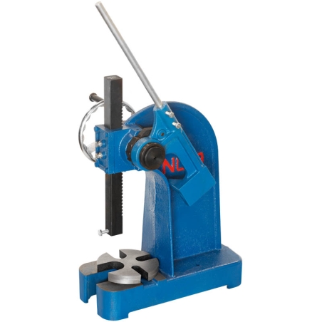 Pressa manuale a cremagliera P029/3 Fervi 540x340x660 h mm