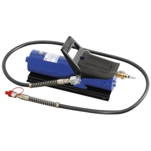 Pompa idraulica con comando pneumatico a pedale 0664 Fervi 400x180x210 h mm