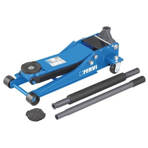 Cric a profilo ribassato 0375A Fervi 830x380x200 h mm