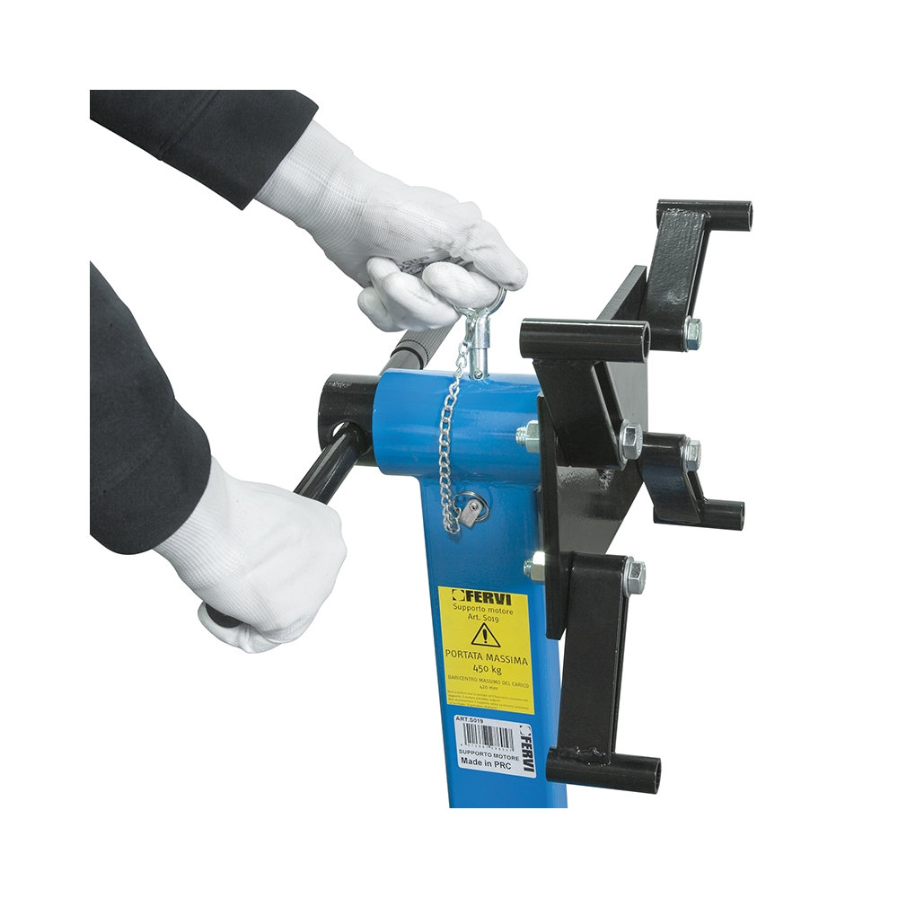Supporto motore S019 Fervi 880x200x190 h mm