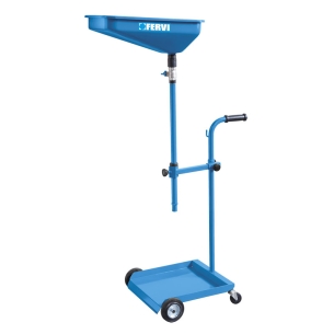 Carrellino raccogli olio senza serbatoio 0594 Fervi 940x440x220 h mm