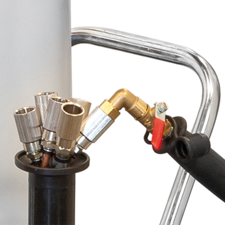 Unità aspira olio pneumatica 0596 Fervi 795x430x540 h mm