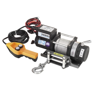 Argano elettrico a 12V in corrente continua 0630/2200 Fervi 400x340x220 h mm