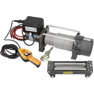 Argano elettrico a 12V in corrente continua 0630/2720 Fervi 630x340x310 h mm