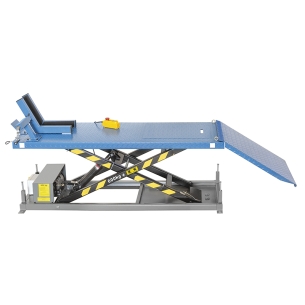 Sollevatore per moto elettroidraulico S027 Fervi 2250x730x460 h mm