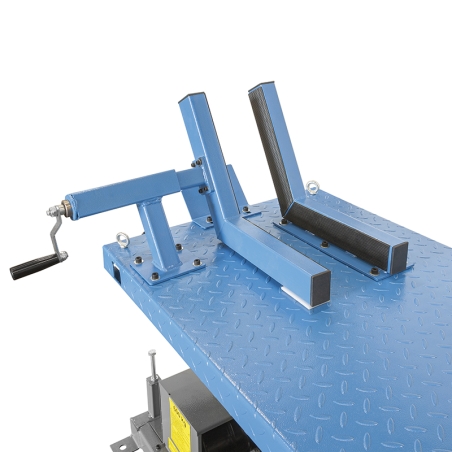 Sollevatore per moto elettroidraulico S027 Fervi 2250x730x460 h mm