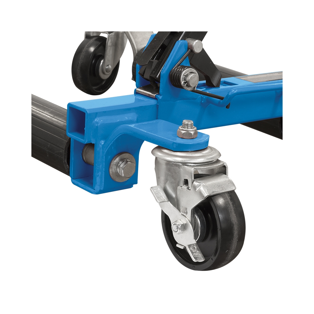 Sollevatore posizionatore per auto 0217 Fervi 610x220x175 h mm