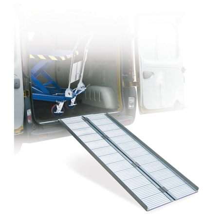 Rampe in alluminio 0649/1500 Fervi 1550x410x100 h mm