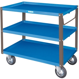 Carrello a 3 vasche C750 Fervi 970x860x170 h mm