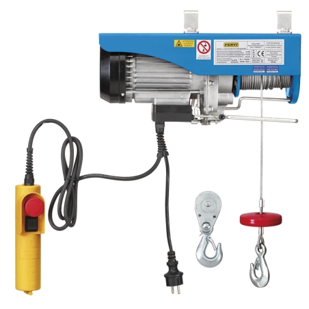 Paranco elettrico 0600 Fervi 430x160x250 h mm