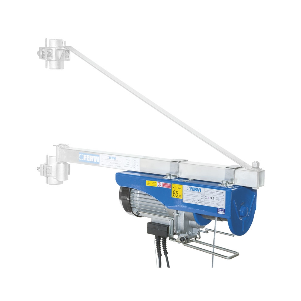Paranco elettrico 0600 Fervi 430x160x250 h mm